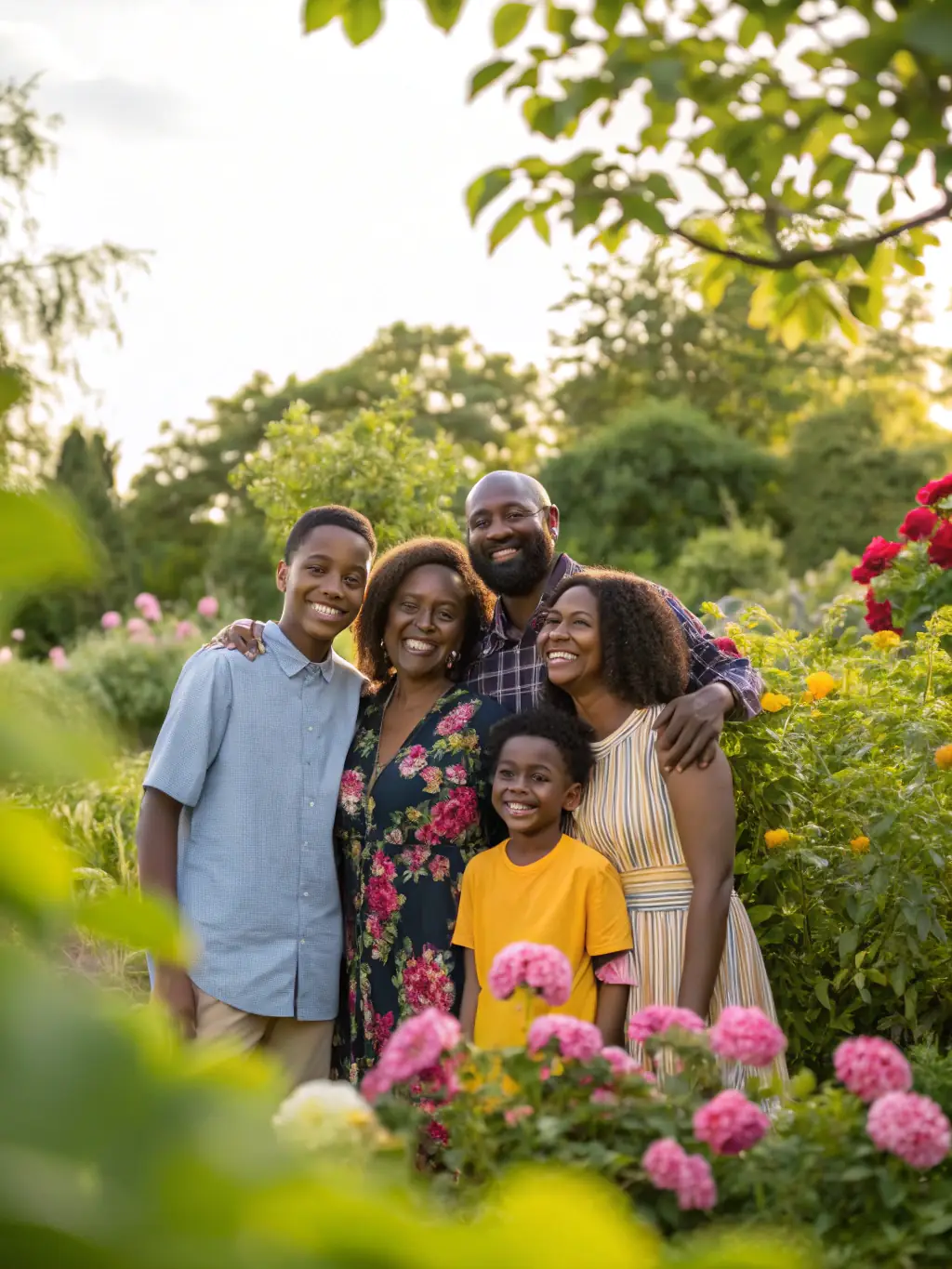 A family celebrating together, illustrating the legacy planning aspect of wealth management offered by Alta Vida Capitol, emphasizing generational wealth transfer.